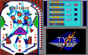 1st Person Pinball Gameplay (DOS)