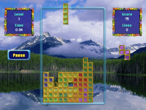 2001 TetRize Gameplay (Windows)