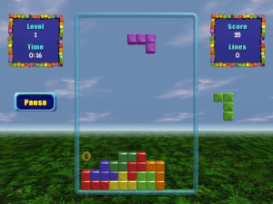 2001 TetRize Gameplay (Windows)