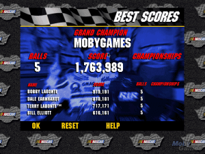 3-D Ultra NASCAR Pinball Gameplay (Mac)