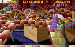 3D Munch Man II Gameplay (Windows)