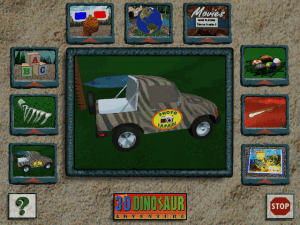 3-D Dinosaur Adventure: Anniversary Edition Gameplay (Windows 3.x)