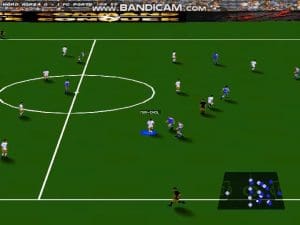 4-4-2 Soccer Gameplay (DOS)