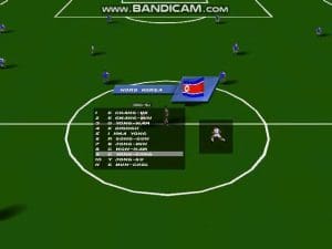 4-4-2 Soccer Gameplay (DOS)