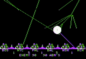 ABM Gameplay (Apple II)