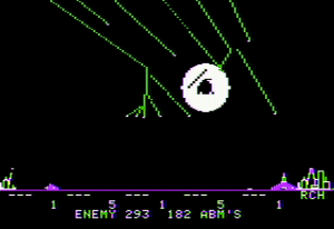 ABM Gameplay (Apple II)