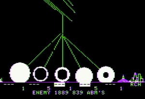 ABM Gameplay (Apple II)