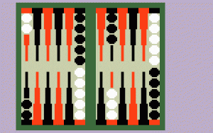 ABPA Backgammon Gameplay (Intellivision)