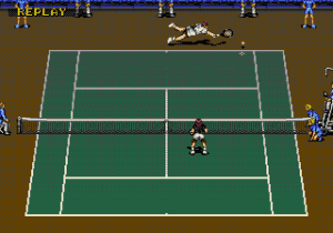ATP Tour Championship Tennis Gameplay (Genesis)