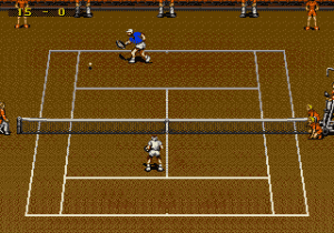 ATP Tour Championship Tennis Gameplay (Genesis)
