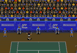 ATP Tour Championship Tennis Gameplay (Genesis)