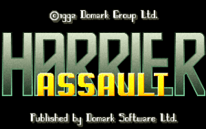 AV-8B Harrier Assault Gameplay (DOS)