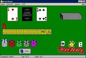 Acey Deucy Gameplay (Windows)