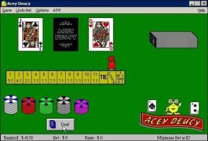 Acey Deucy Gameplay (Windows)