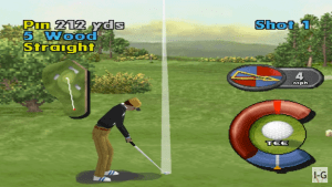 Actua Golf Gameplay (PlayStation)