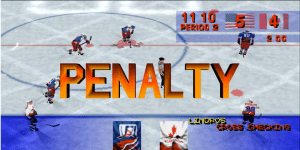 Actua Ice Hockey Gameplay (PlayStation)