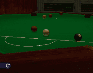 Actua Pool Gameplay (PlayStation)