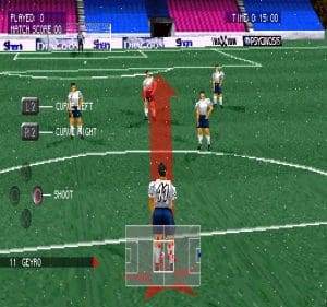 Adidas Power Soccer 98 Gameplay (PlayStation)