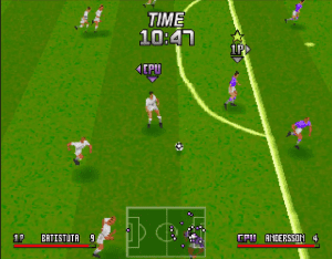 Adidas Power Soccer International '97 Gameplay (PlayStation)
