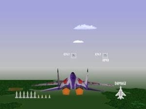 Air Combat Gameplay (PlayStation)