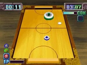Air Hockey Gameplay (PlayStation)