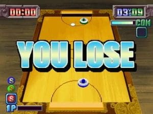 Air Hockey Gameplay (PlayStation)