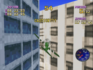 Air Race Gameplay (PlayStation)