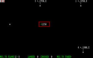 Air Traffic Controller Gameplay (DOS)