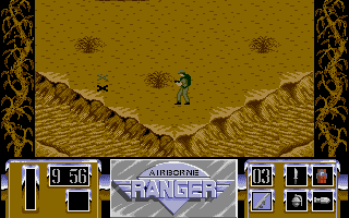 Airborne Ranger Gameplay (Amiga)