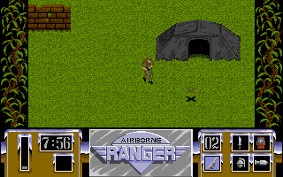 Airborne Ranger Gameplay (Amiga)