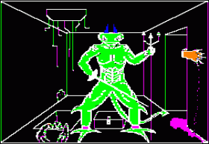 Akalabeth: World of Doom Gameplay (Apple II)