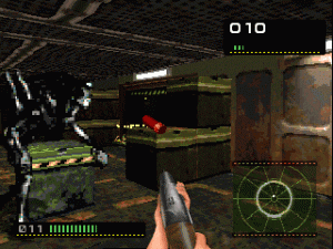 Alien Trilogy Gameplay (DOS)