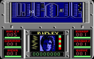 Aliens: The Computer Game Gameplay (Amstrad CPC)
