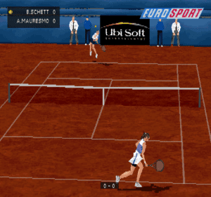 All Star Tennis 2000 Gameplay (PlayStation)