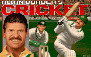 Allan Border's Cricket Gameplay (DOS)