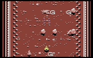 Alleykat Gameplay (Commodore 64)
