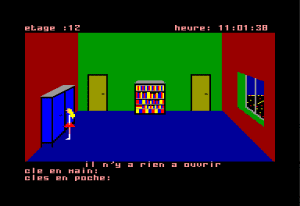 Amelie Minuit Gameplay (Amstrad CPC)