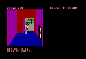 Amelie Minuit Gameplay (Amstrad CPC)
