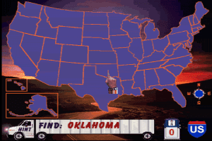 America Adventure Gameplay (DOS)