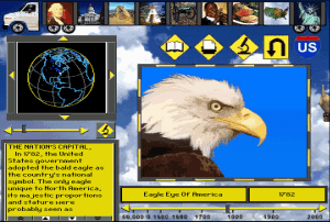 America Adventure Gameplay (DOS)