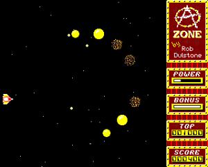 Anarchy Zone Gameplay (BBC Micro)