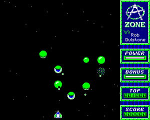 Anarchy Zone Gameplay (BBC Micro)