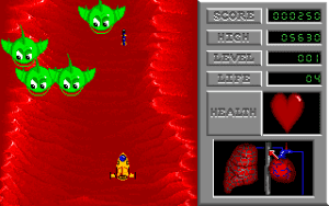 Anatomic Man Gameplay (Amiga)