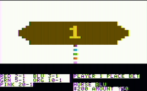 Apple Derby Gameplay (Apple II)