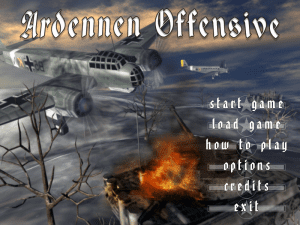 Ardennes Offensive Gameplay (Windows)