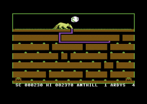 Ardy the Aardvark Gameplay (Commodore 64)