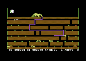 Ardy the Aardvark Gameplay (Commodore 64)