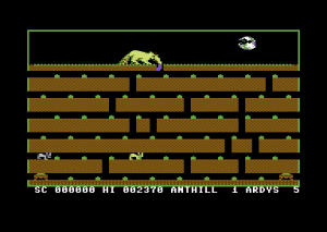 Ardy the Aardvark Gameplay (Commodore 64)