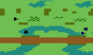 Armor Battle Gameplay (Atari 2600)