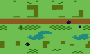 Armor Battle Gameplay (Atari 2600)